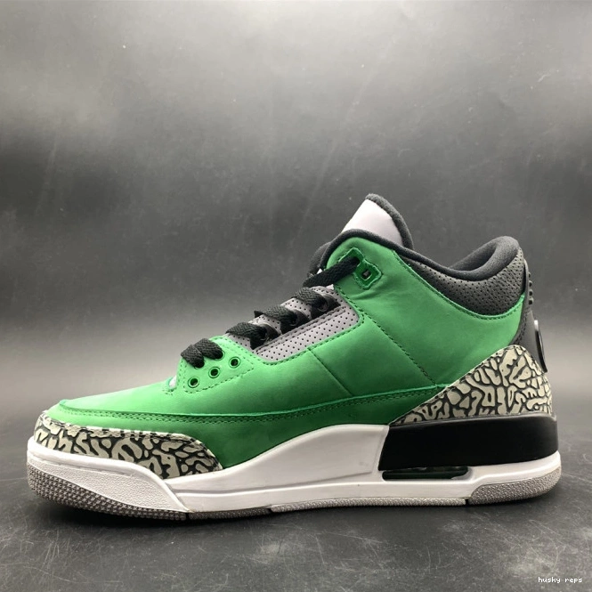 Rep Husky 3 PE Air Tinker AJ3 Retro Oregon 867493 Ducks shoes Jordan 0717